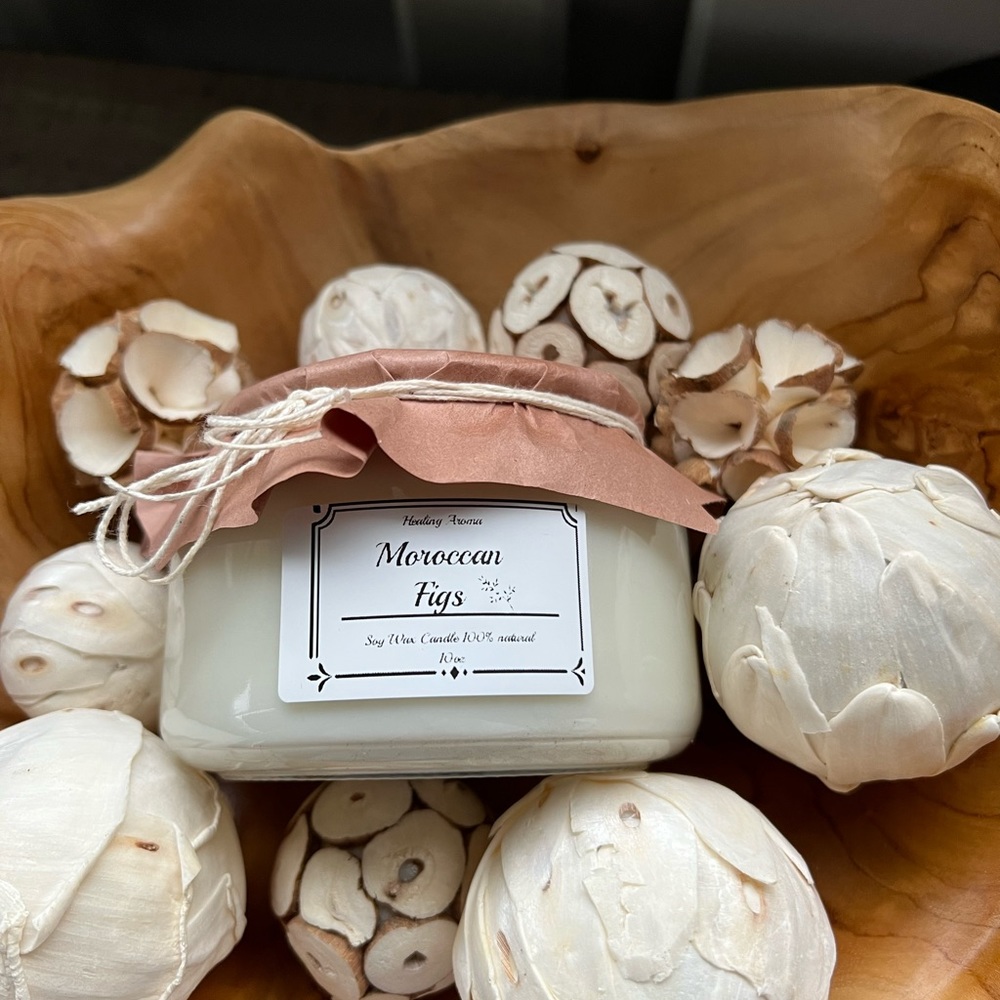 Moroccan Figs Soy Wax Candle 10oz